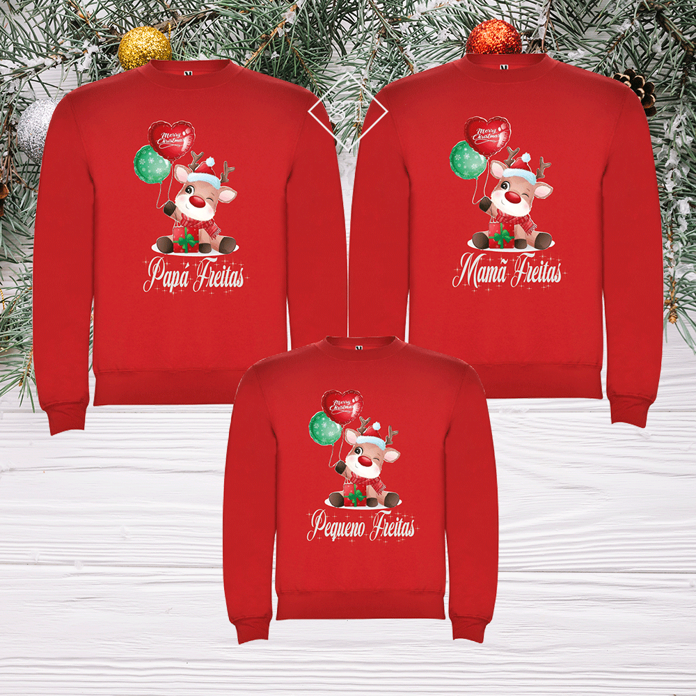 Sudadera de reno 3 - Papá